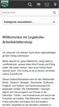 Mobile Screenshot of legakulie-onlineshop.de