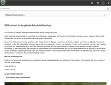 Tablet Screenshot of legakulie-onlineshop.de